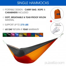 Yes4All Single Lightweight Camping Hammock with Carry Bag (Camo) 566638987
